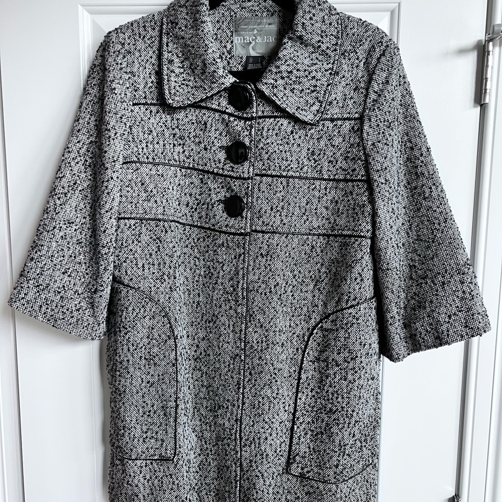 ⚡️NWOT⚡️Mac & Jac Tweed Jacket - Picture 2 of 10